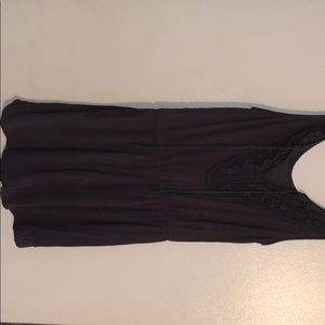 Dark grey/purple romper with lace detail